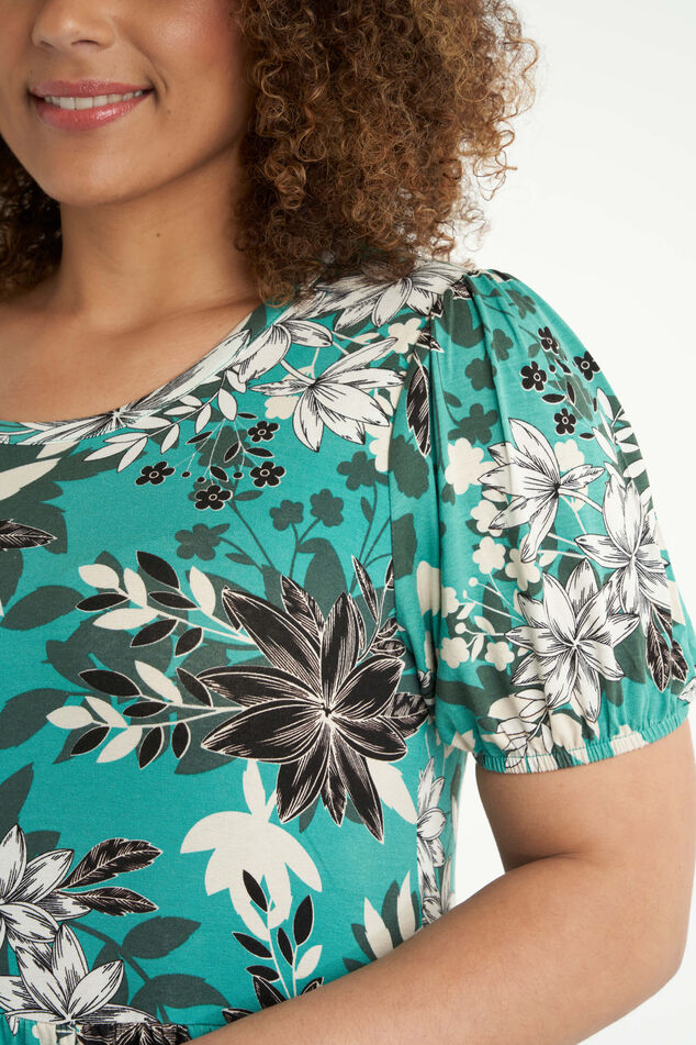 Longue robe à imprimé  image number 4