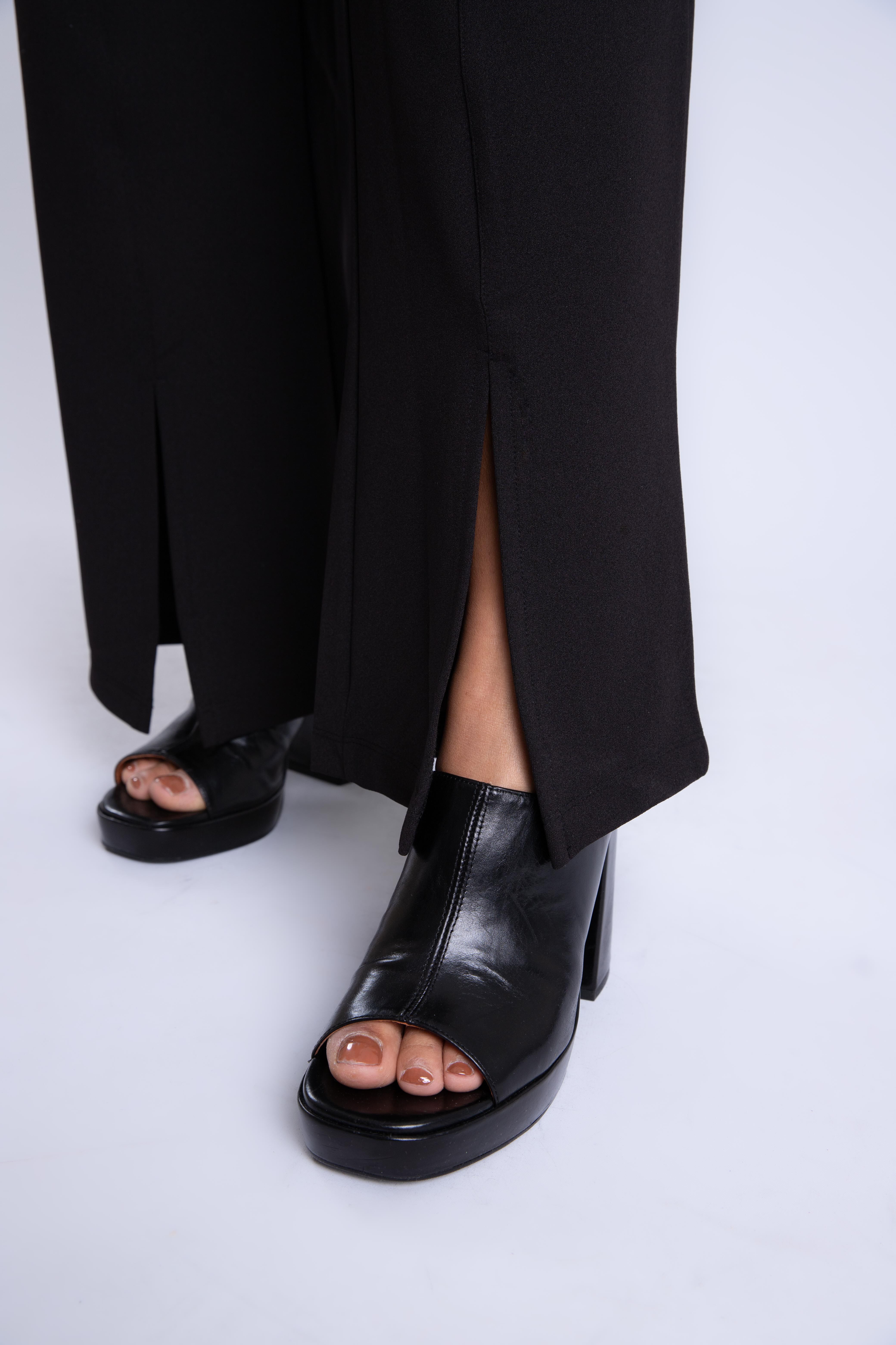 Pantalon &agrave; fentes image number 7