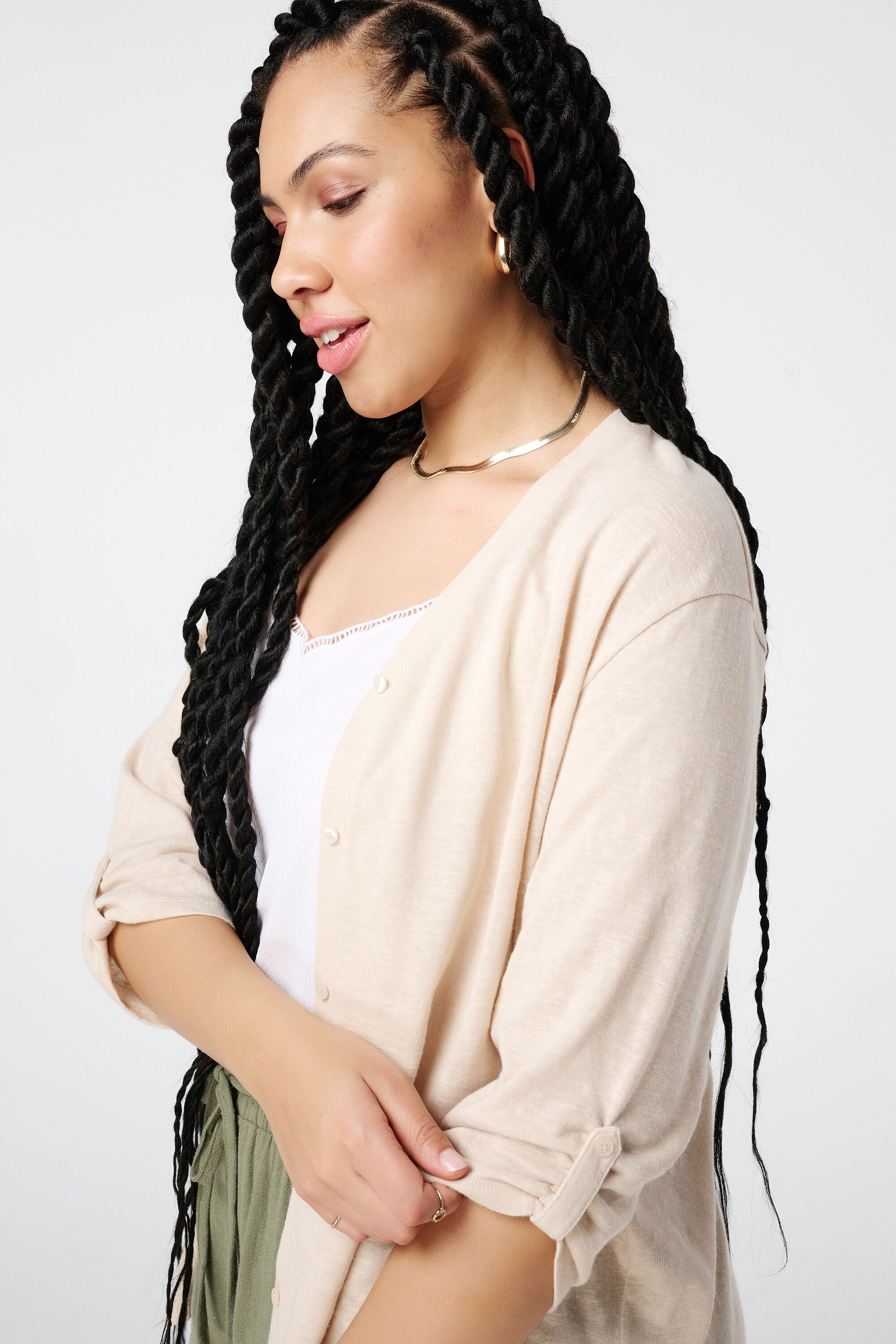 Haut avec fermeture boutonn&eacute;e image number 4