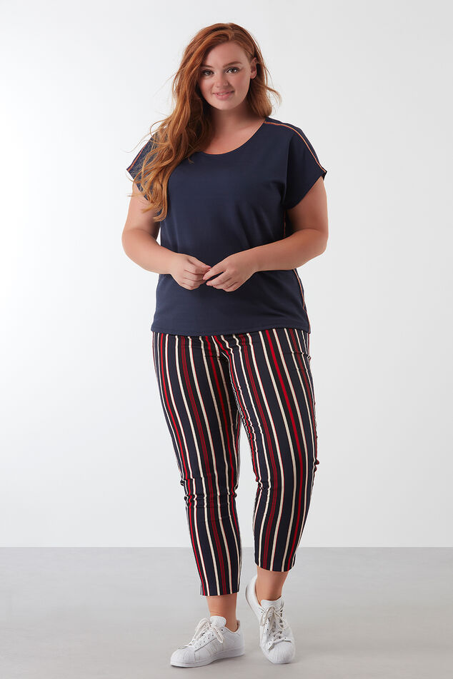 Pantalon rayé image number 4