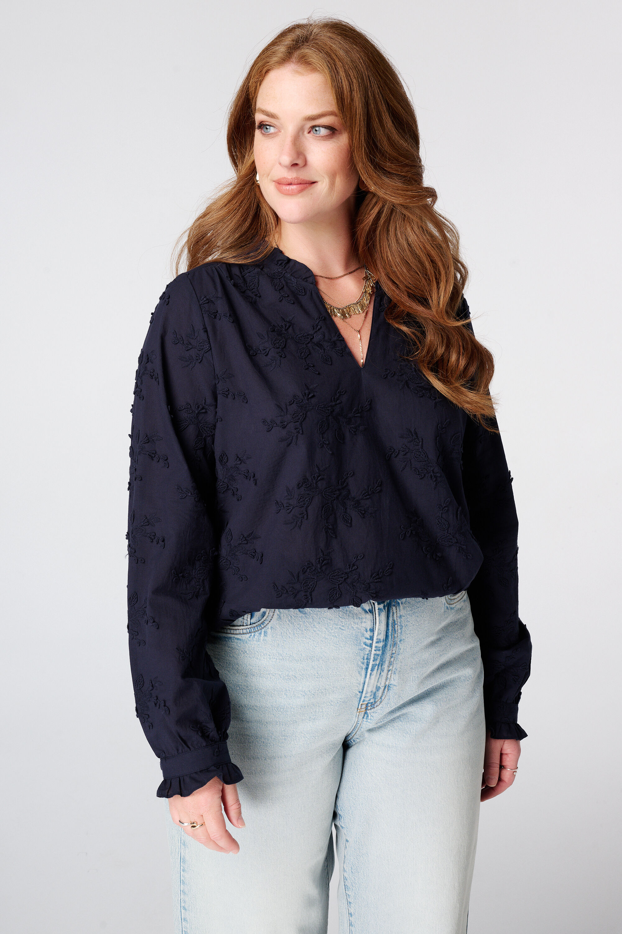 Blouse avec broderies image number 0