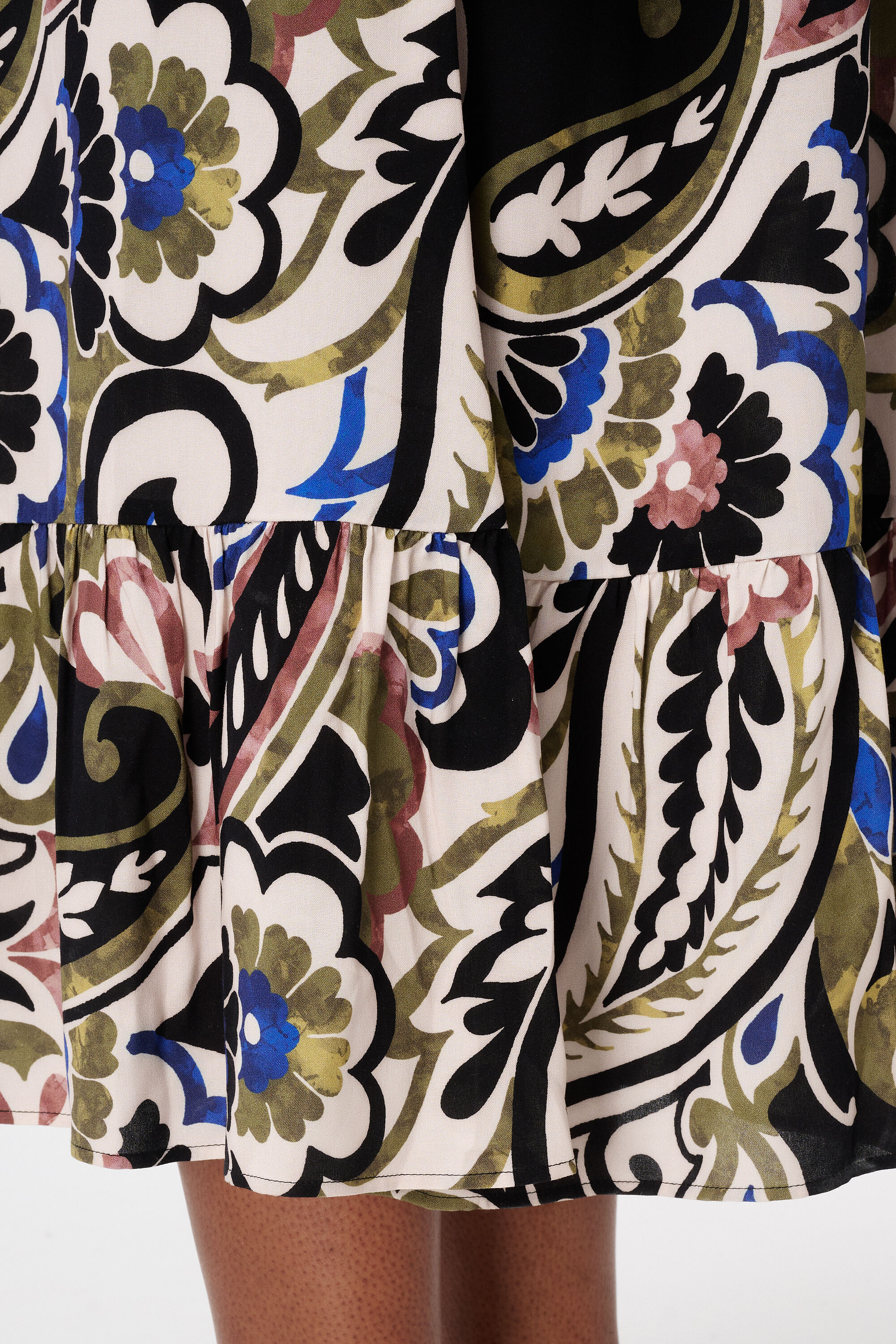 Robe midi &agrave; imprim&eacute; image number 6