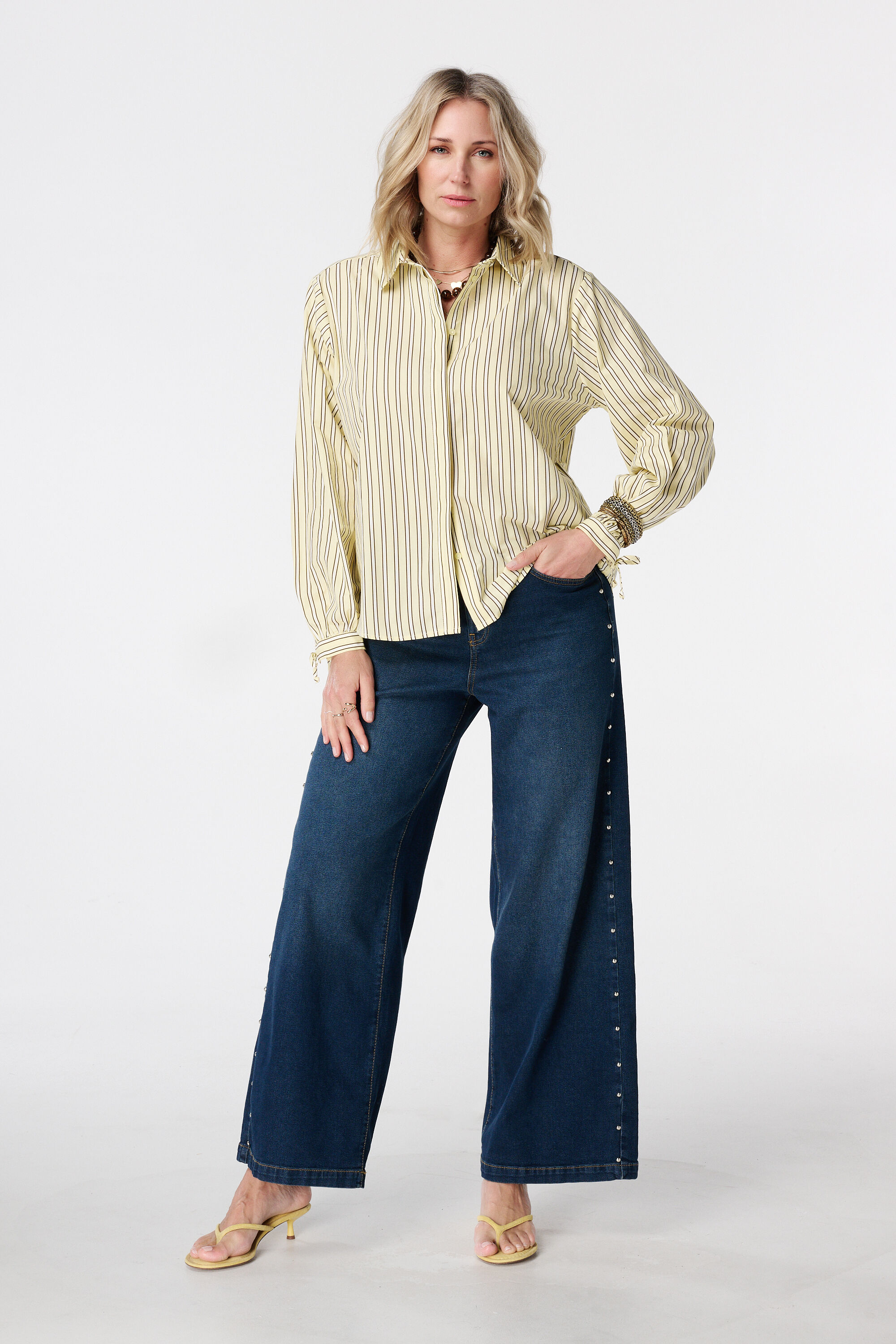 Blouse ray&eacute;e image number 5