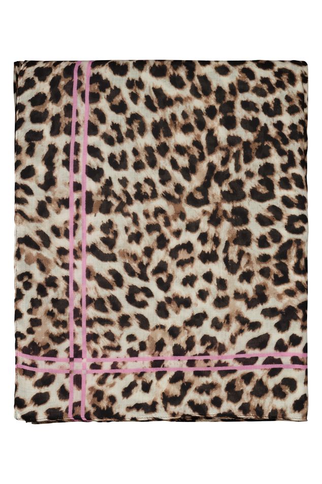 Foulard imprimé panthère image number 1