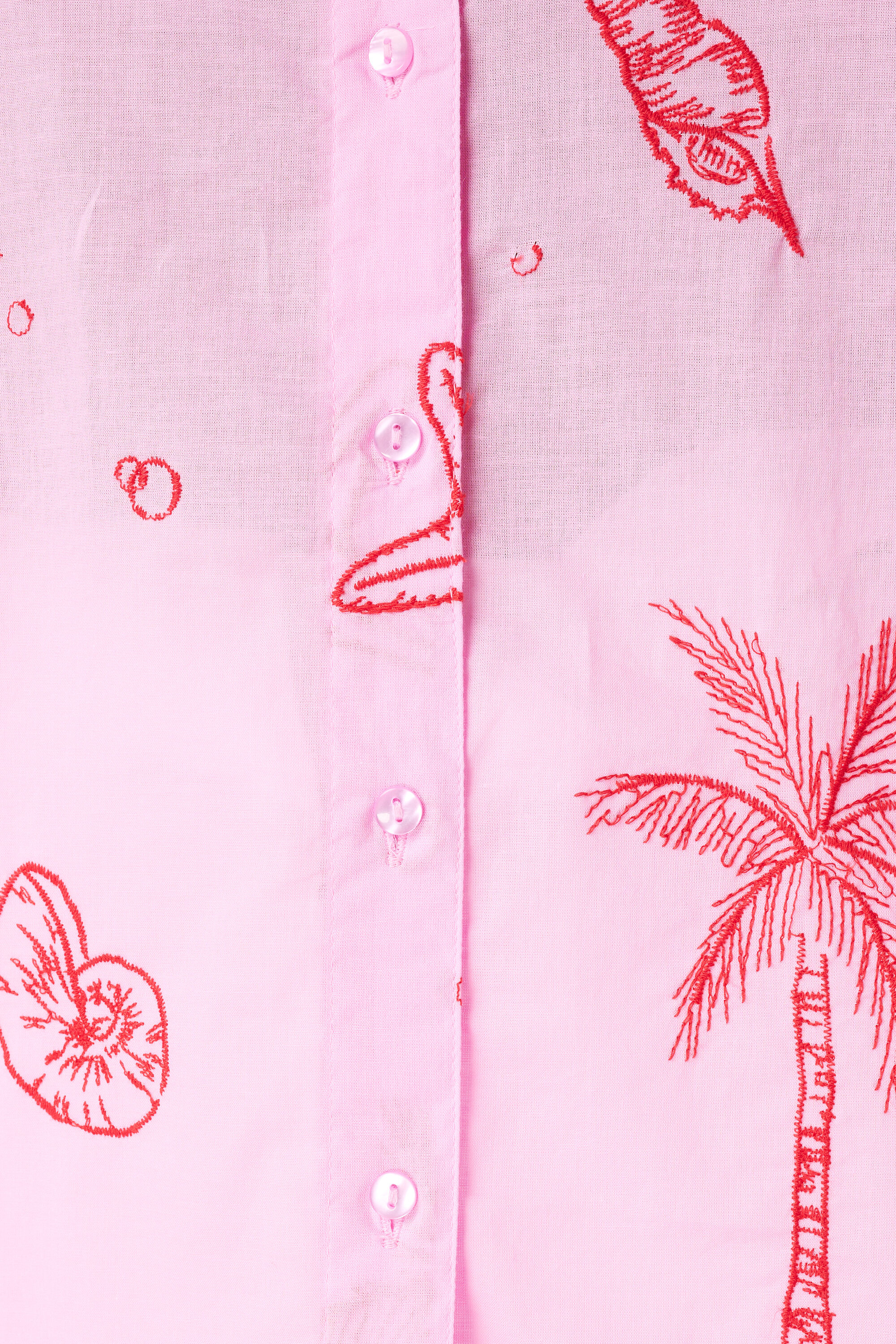 Blouse avec imprim&eacute; tropical image number 6