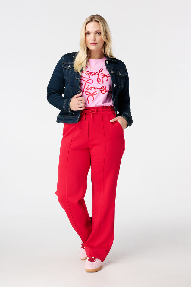 Pantalon avec coutures en panneaux image number 0