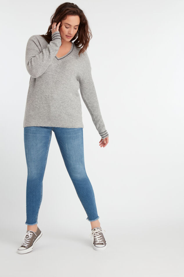 Pull-over en lurex image number 6