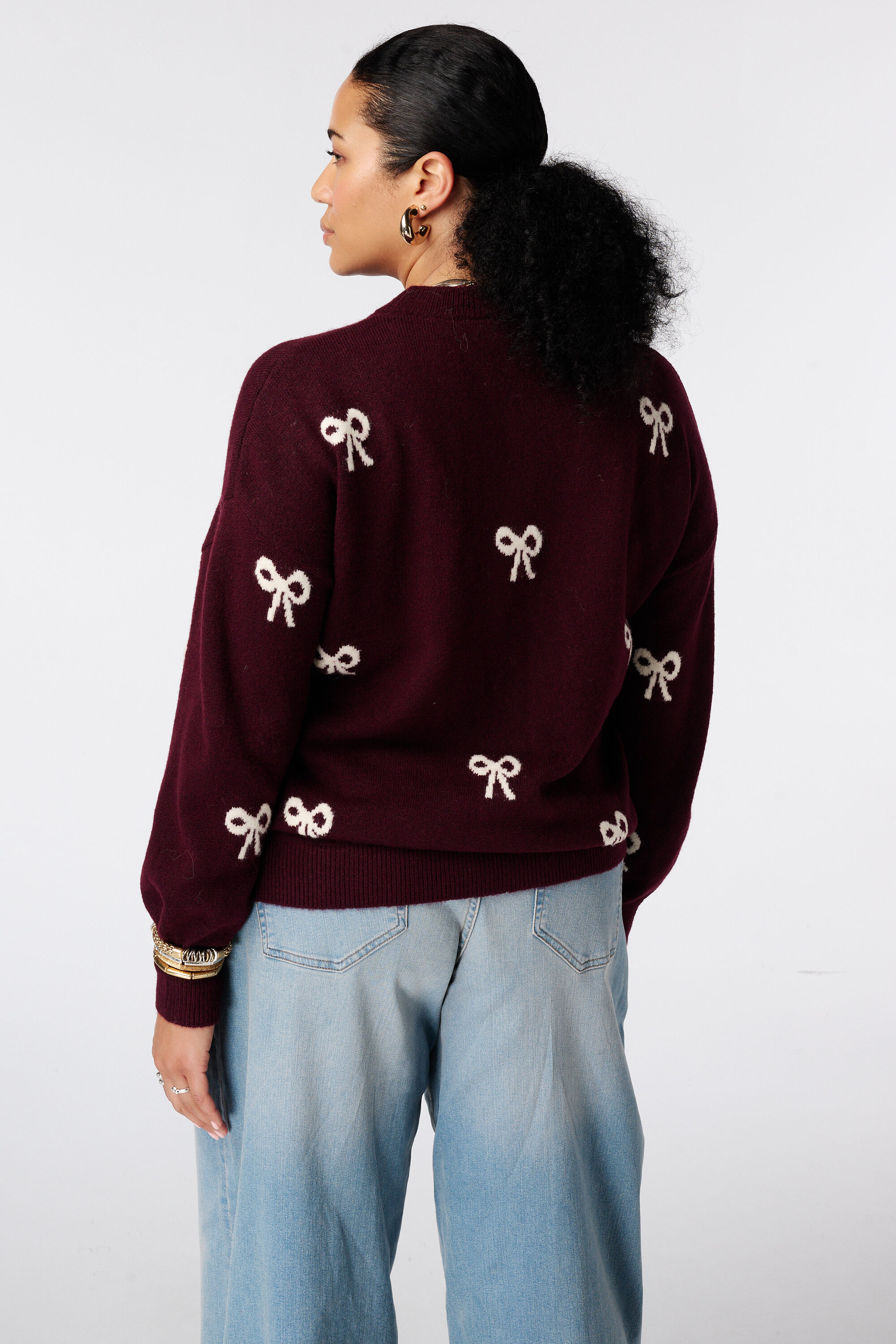 Pull &agrave; motif n&oelig;uds image number 3
