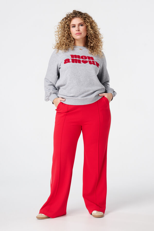 Pull avec inscription image number 5