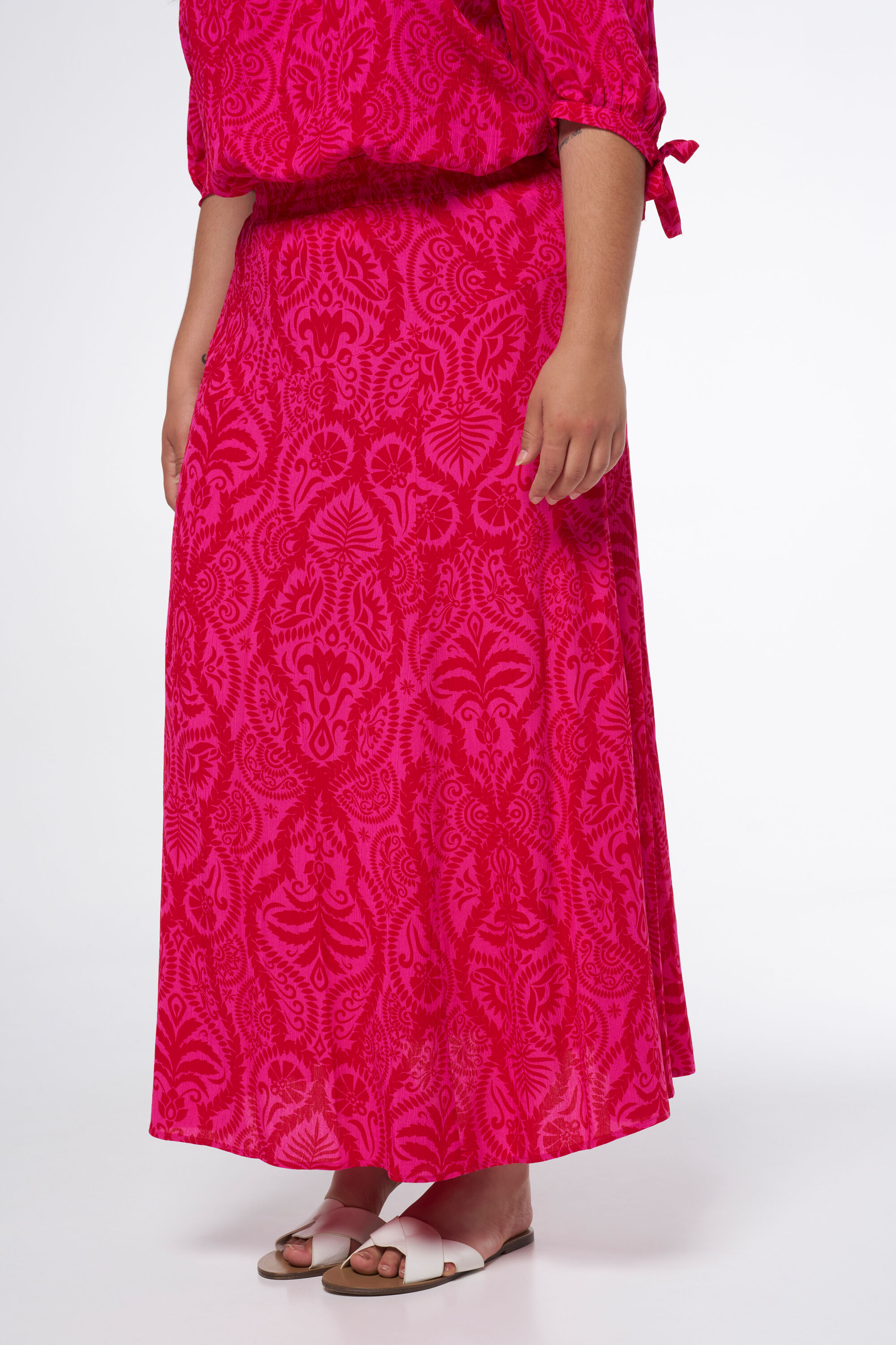 Jupe midi avec fente image number 5