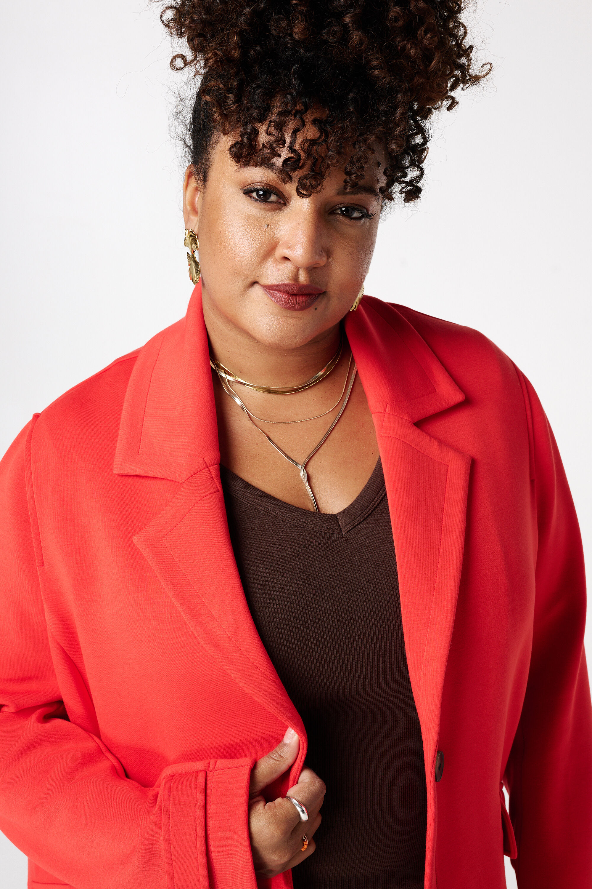 Manteau avec fermeture &agrave; boutons image number 4