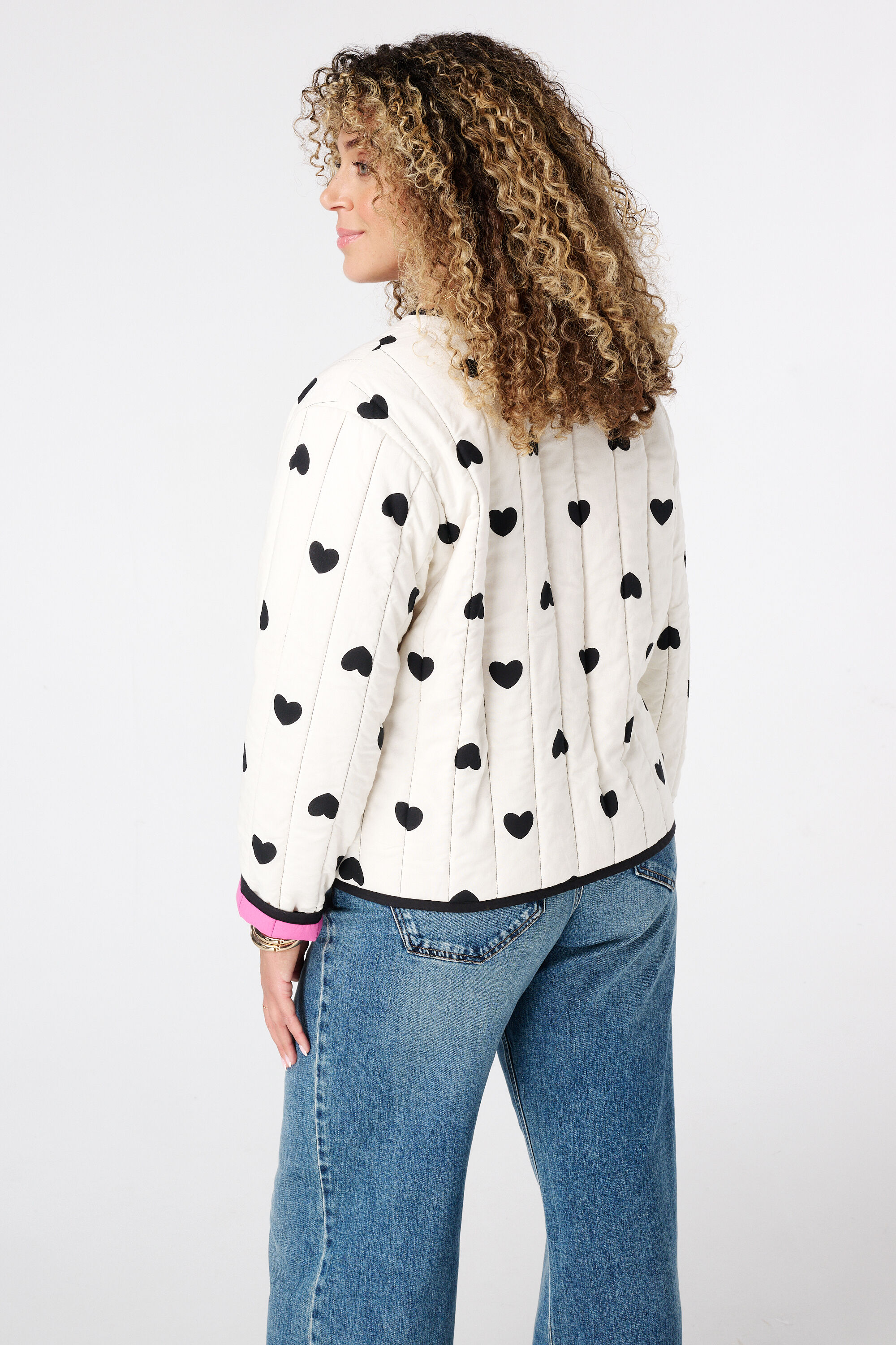 Veste r&eacute;versible avec imprim&eacute; image number 3