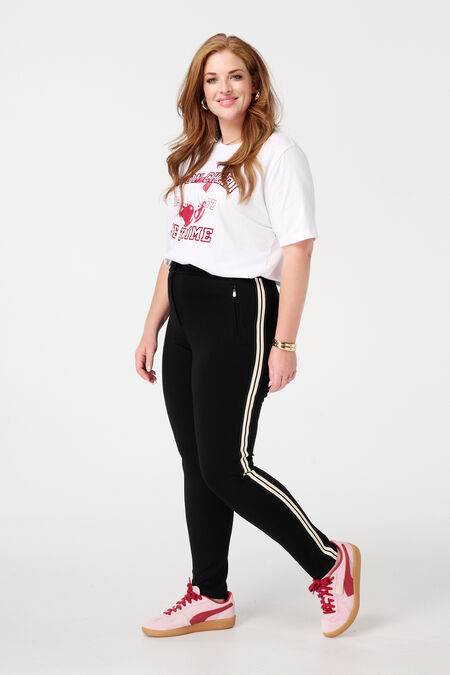 Legging avec rayures latérales Legging avec rayures latérales