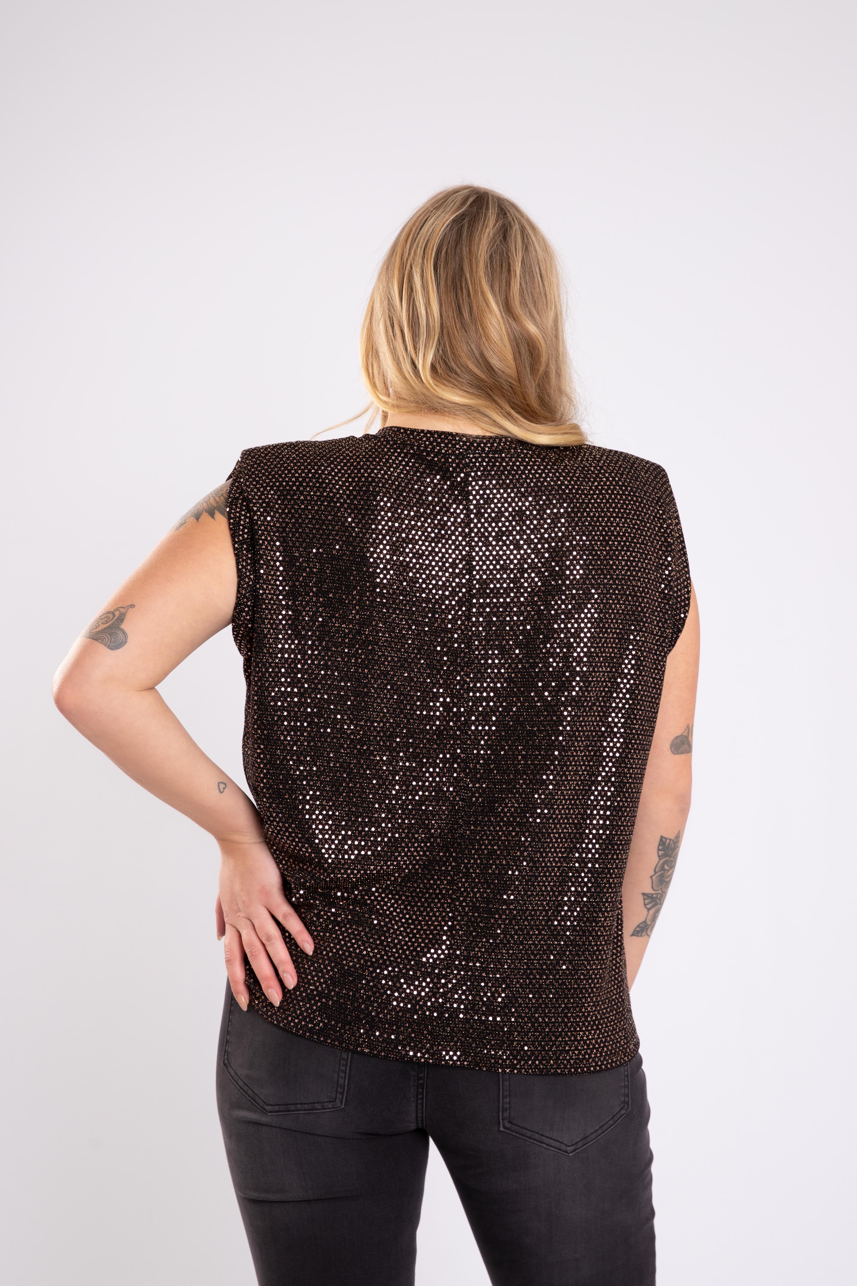 Haut sans manches avec &eacute;paulettes image number 4