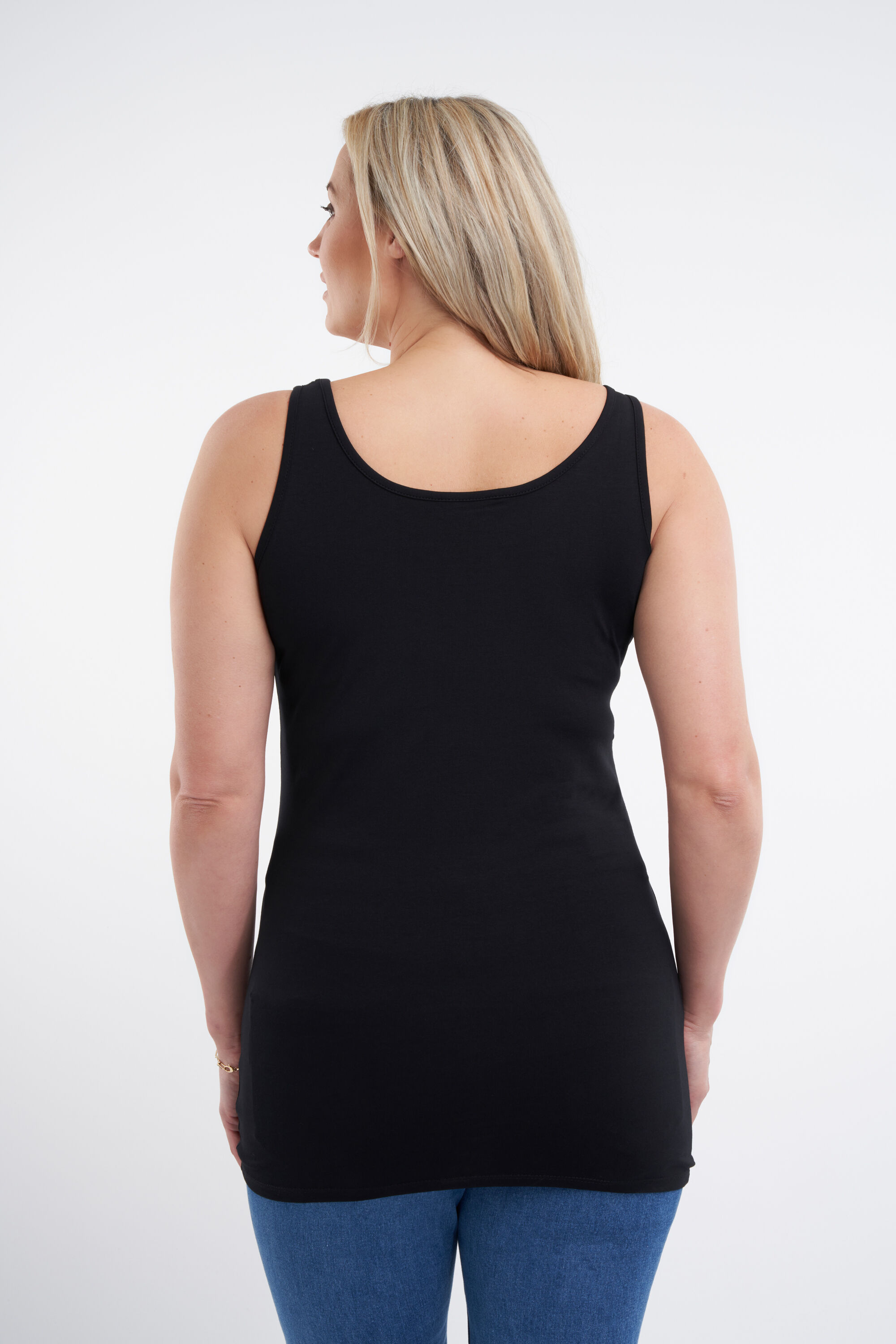 D&eacute;bardeur long en coton image number 3