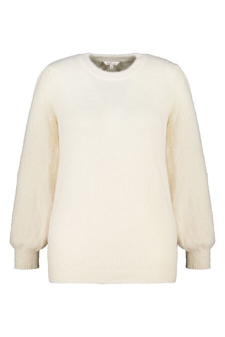 Pull tricoté en fil doux Pull tricoté en fil doux