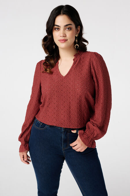 Haut avec broderie Haut avec broderie