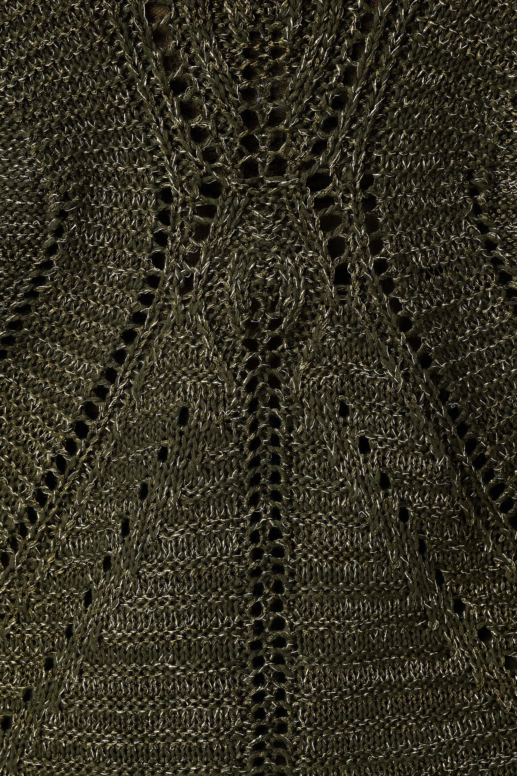 Pull en crochet &agrave; manches courtes image number 6