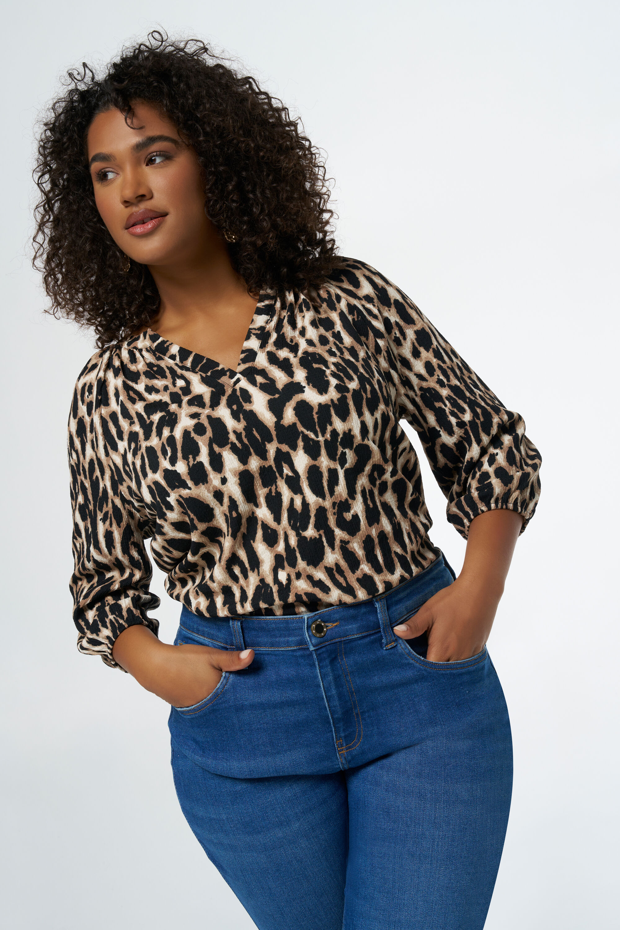 Top avec col en V image number 0