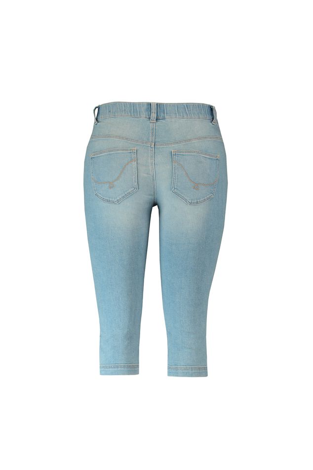 Jean jegging court image number 2