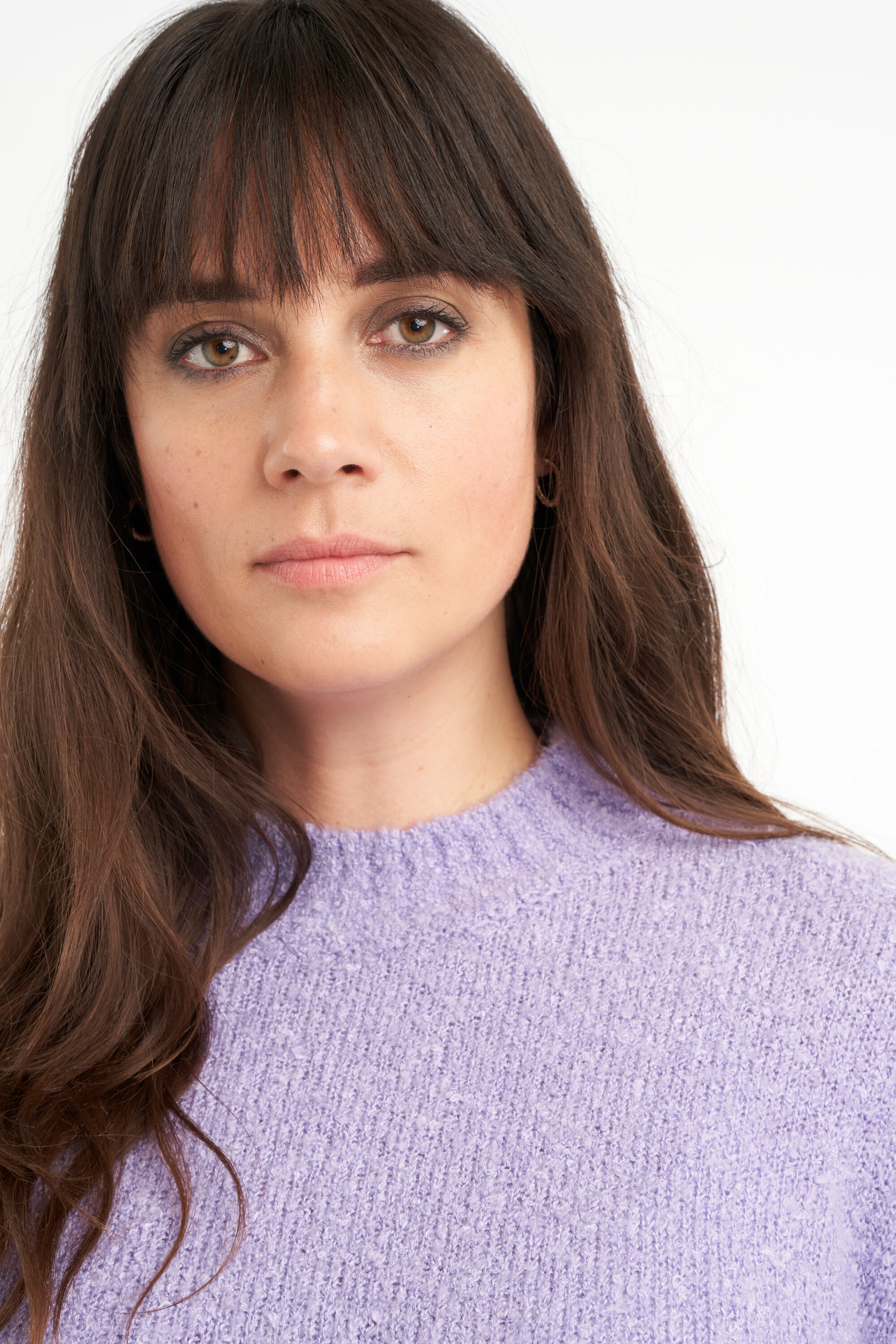 Pull avec effet boucl&eacute; image number 4