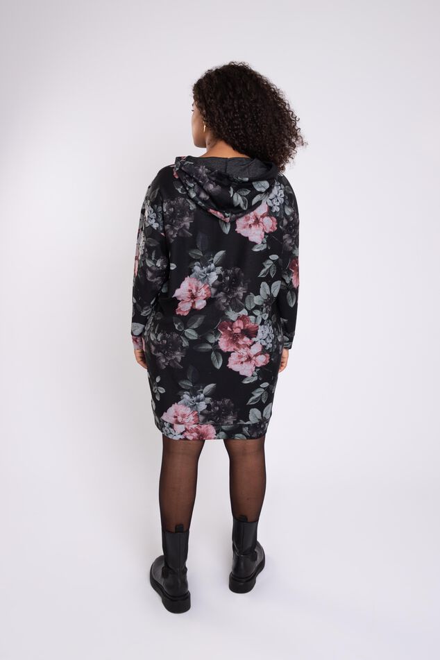 Robe pull avec imprimé floral image number 4