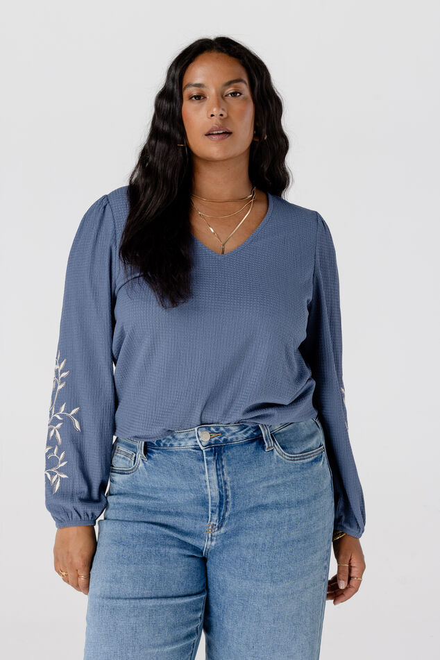 Haut avec broderie image number 0