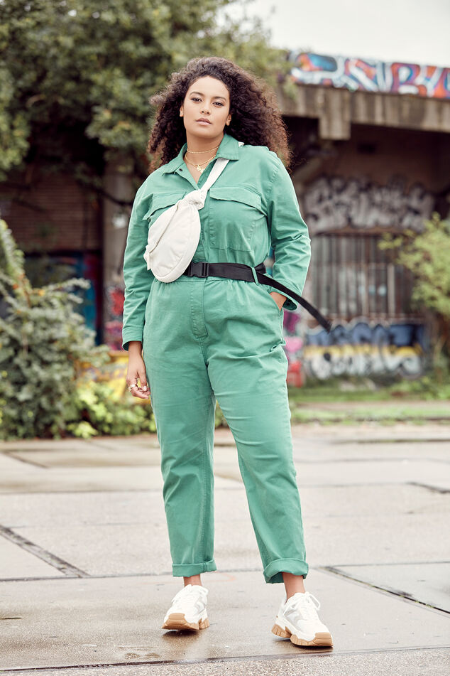 Combinaison style bleu de travail image number 0