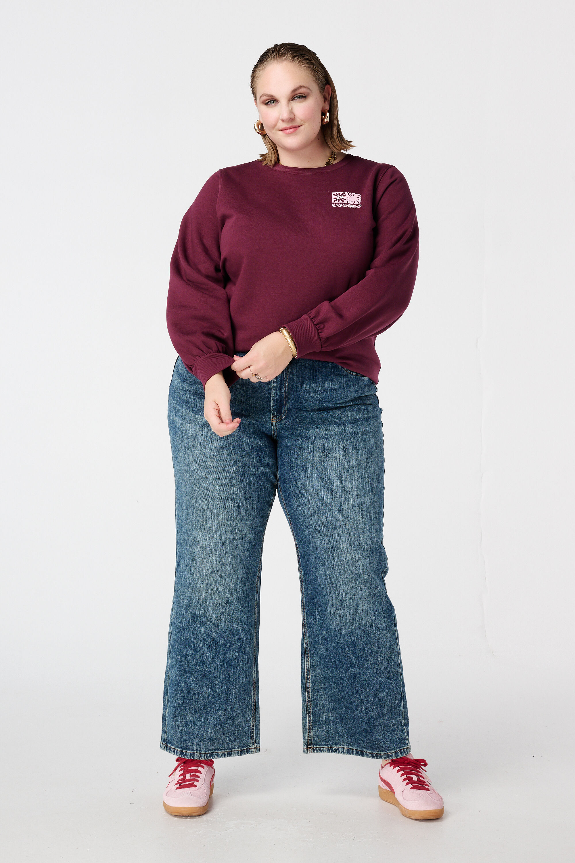 Sweat &agrave; imprim&eacute; au dos image number 5