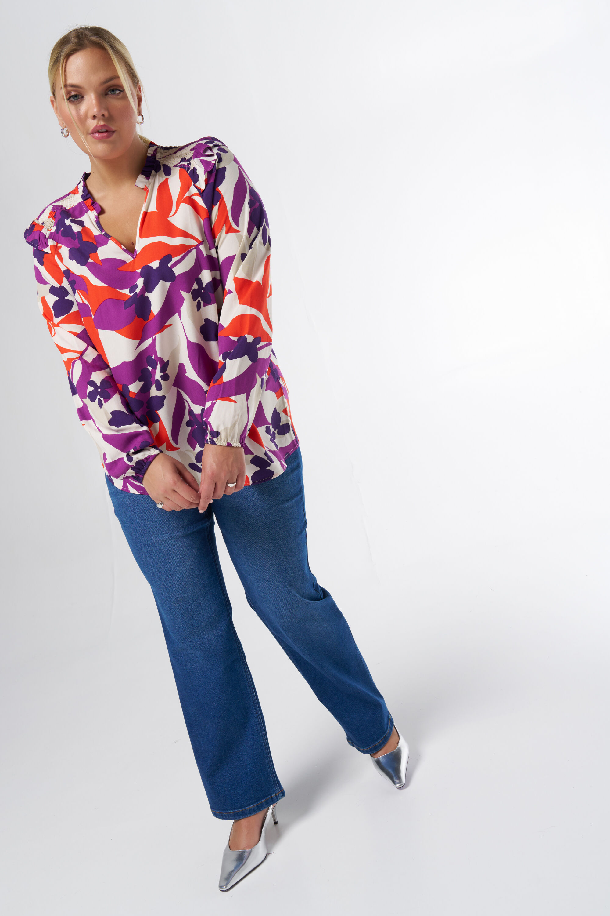 Chemisier &agrave; imprim&eacute; image number 5