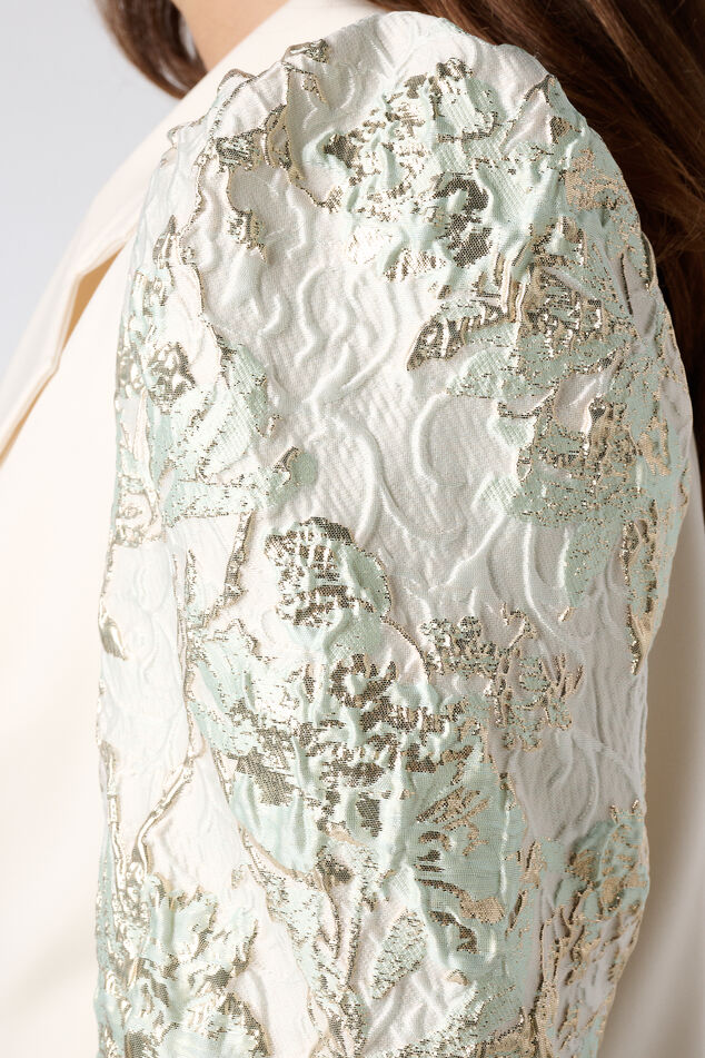 Blazer à manches courtes avec imprimé image number 6