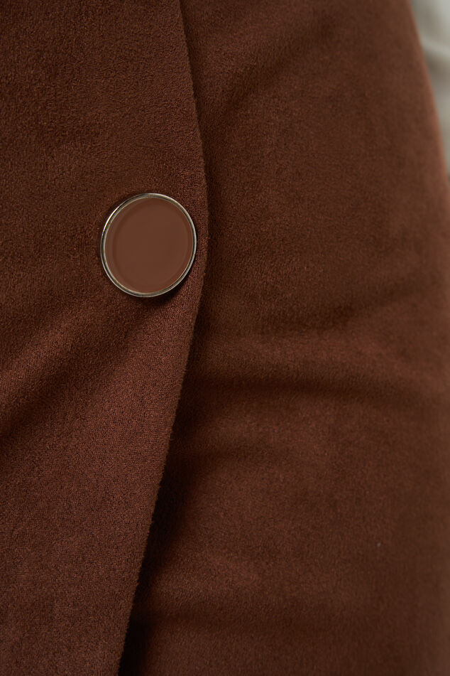 Jupe enveloppante en daim synthétique image number 5