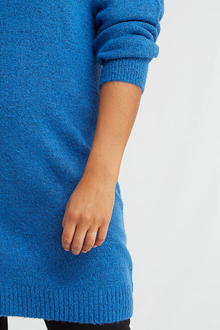 Robe pull avec col en V        image number 6