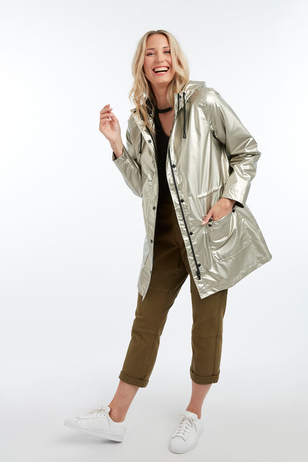 Imperméable argenté métallisé image number 3