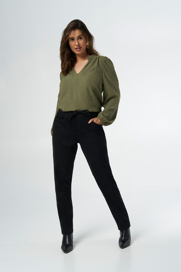 Pantalon jogger en denim image number 0