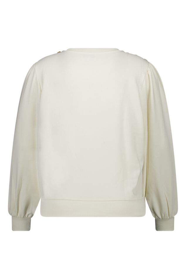 Sweater "Paris" mit Knopfdetails auf der Schulter image number 2