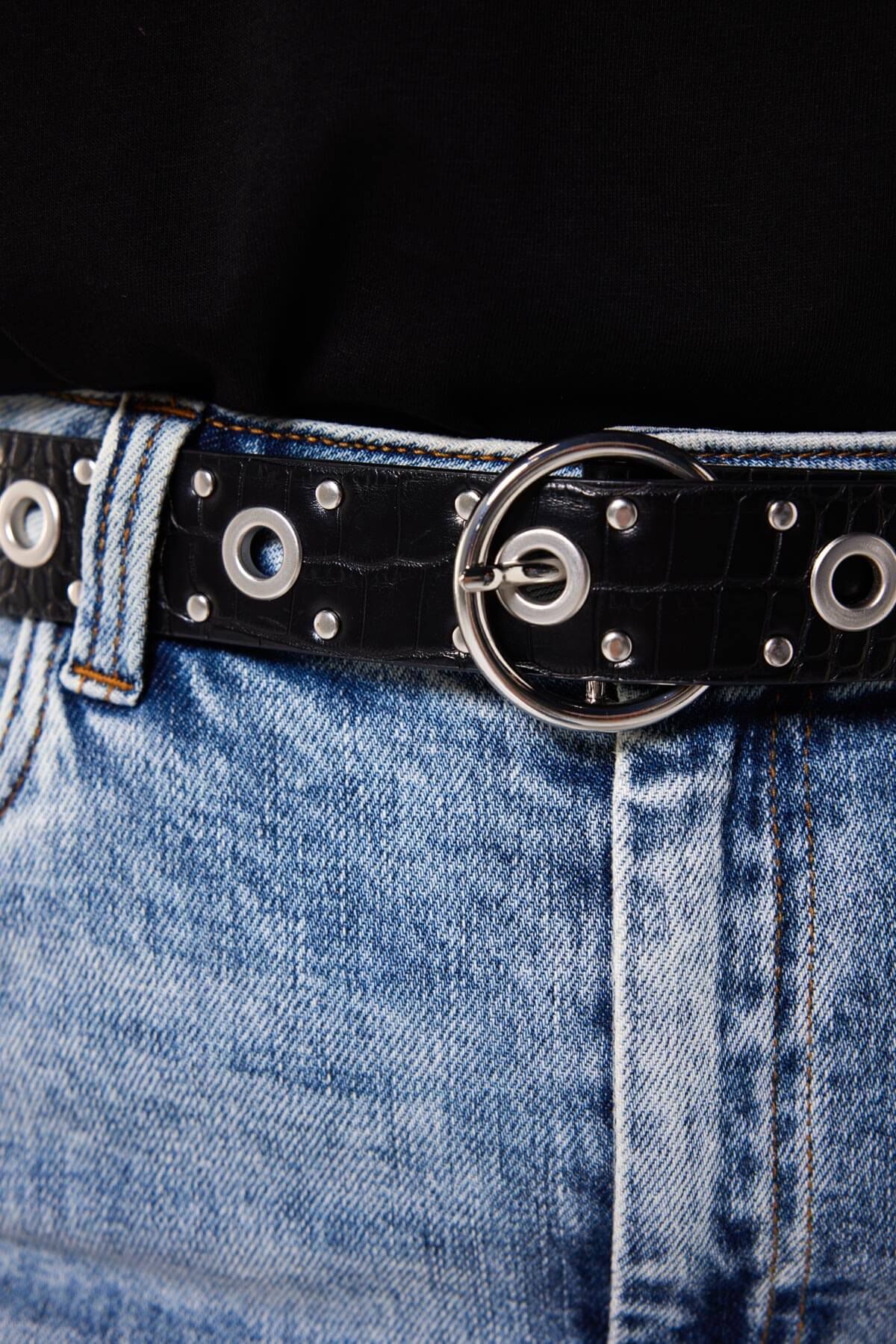 Ceinture avec imprim&eacute; serpent  image number 3