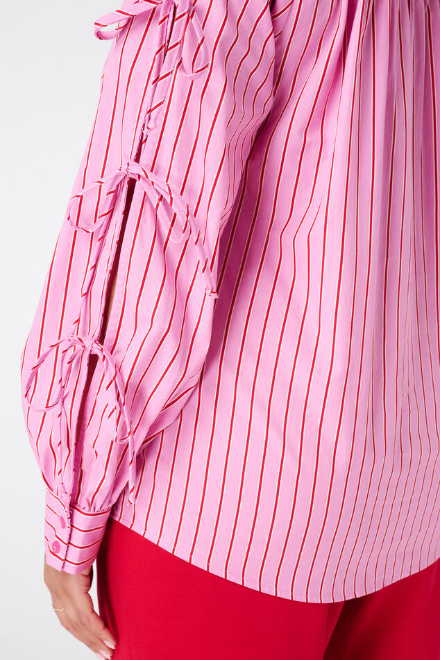 Chemisier avec nœud fantaisie image number 6