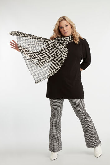 Foulard pied-de-poule