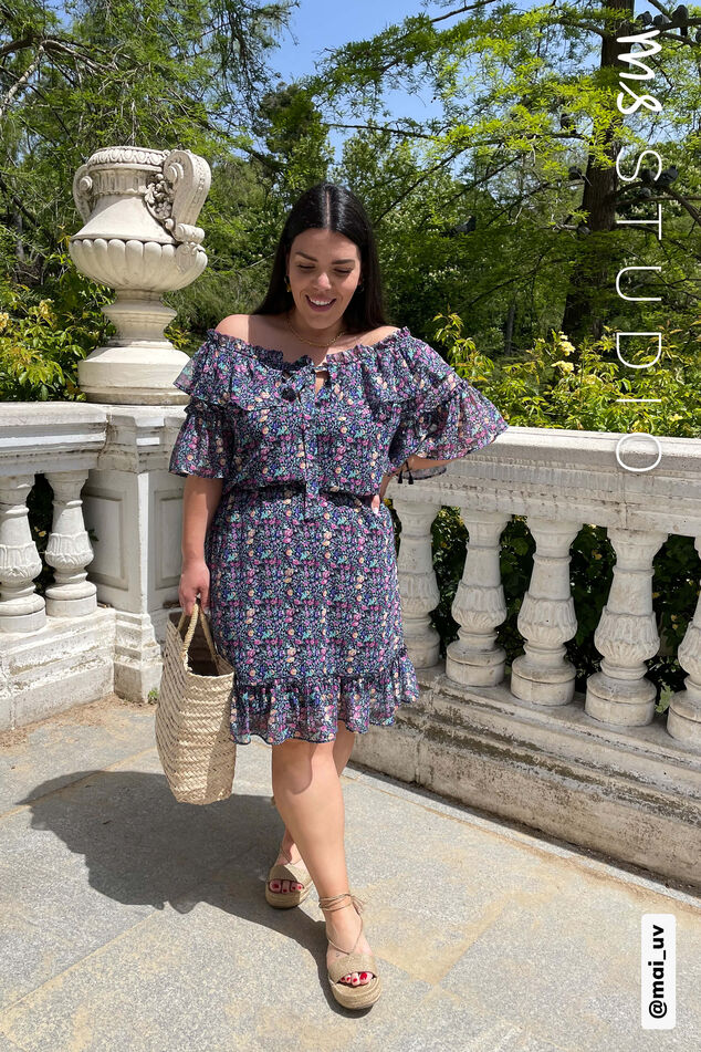 Robe à épaules dénudées image number 0