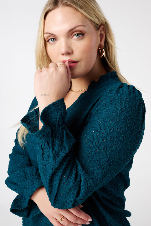 Top avec détails de broderie image number 4