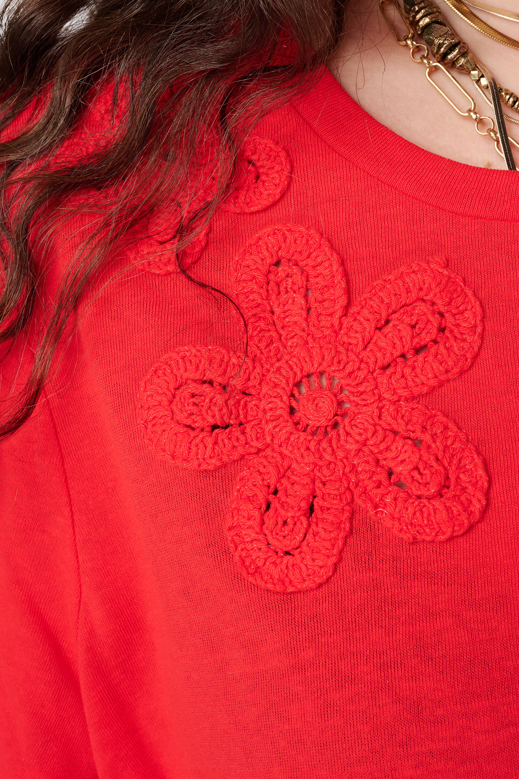 T-shirt avec c&oelig;urs en 3D image number 6