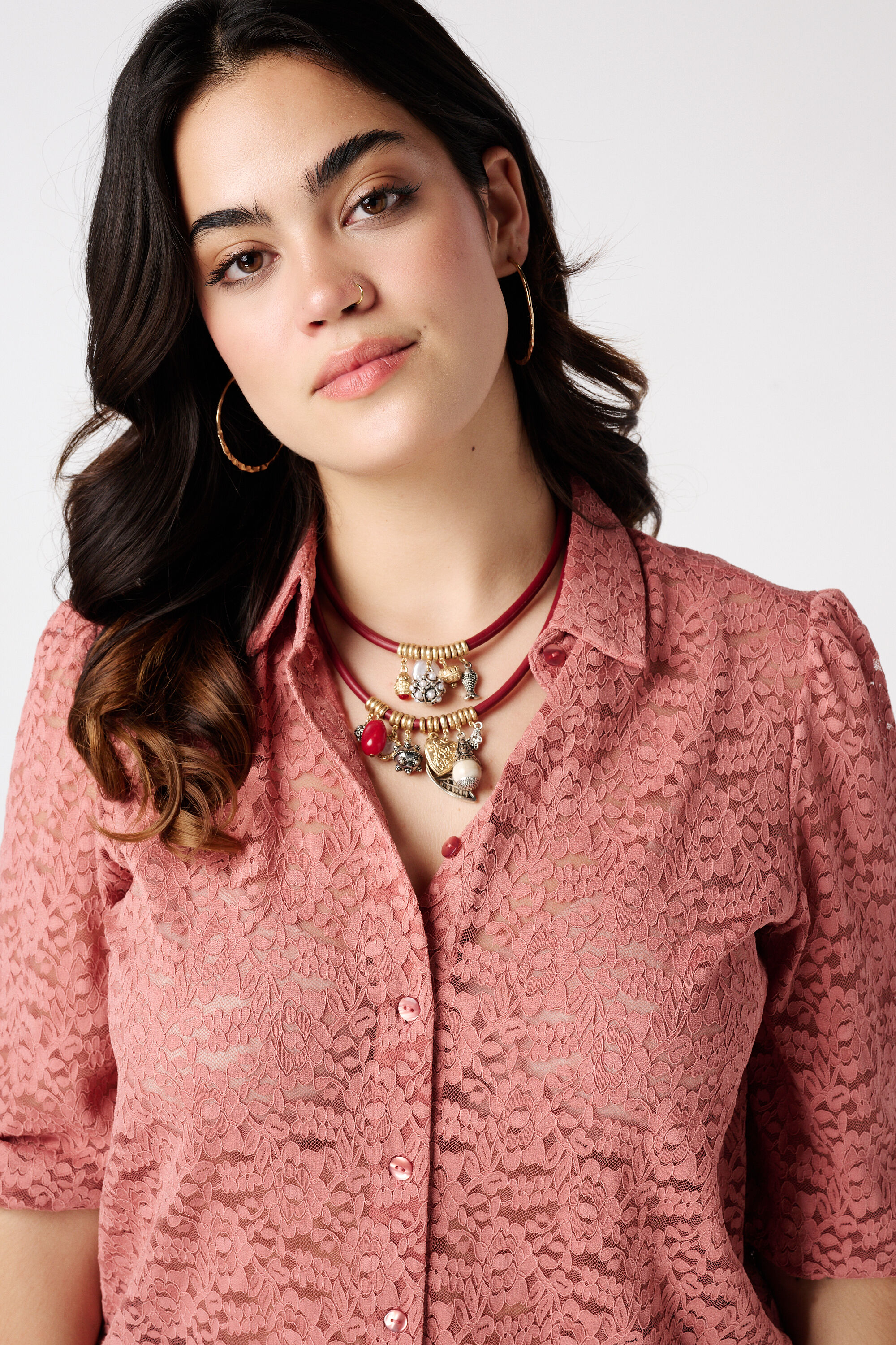 Chemisier avec dentelle image number 4