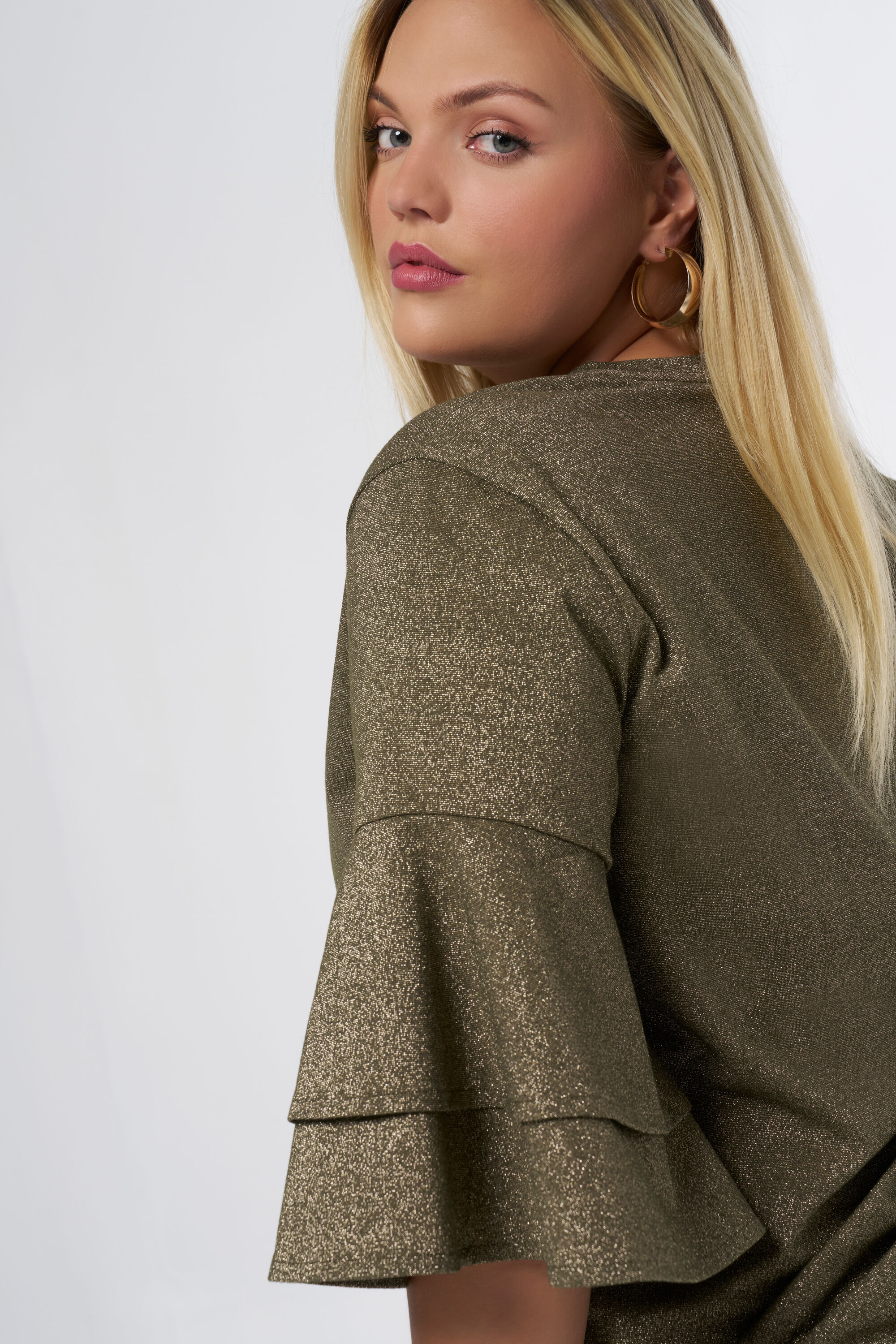 Top &agrave; manches volant&eacute;es image number 4