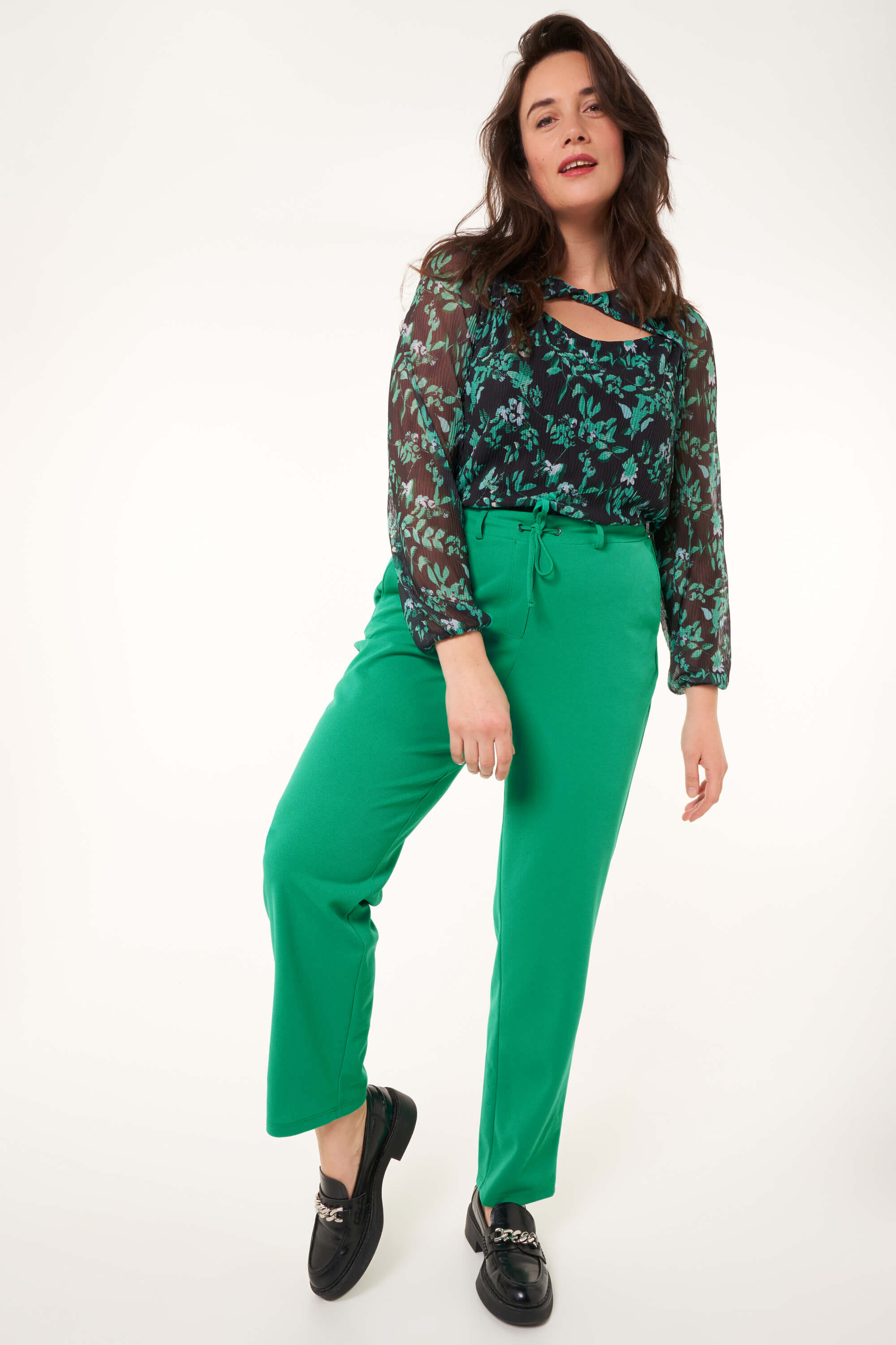 Pantalon en jersey image number 5