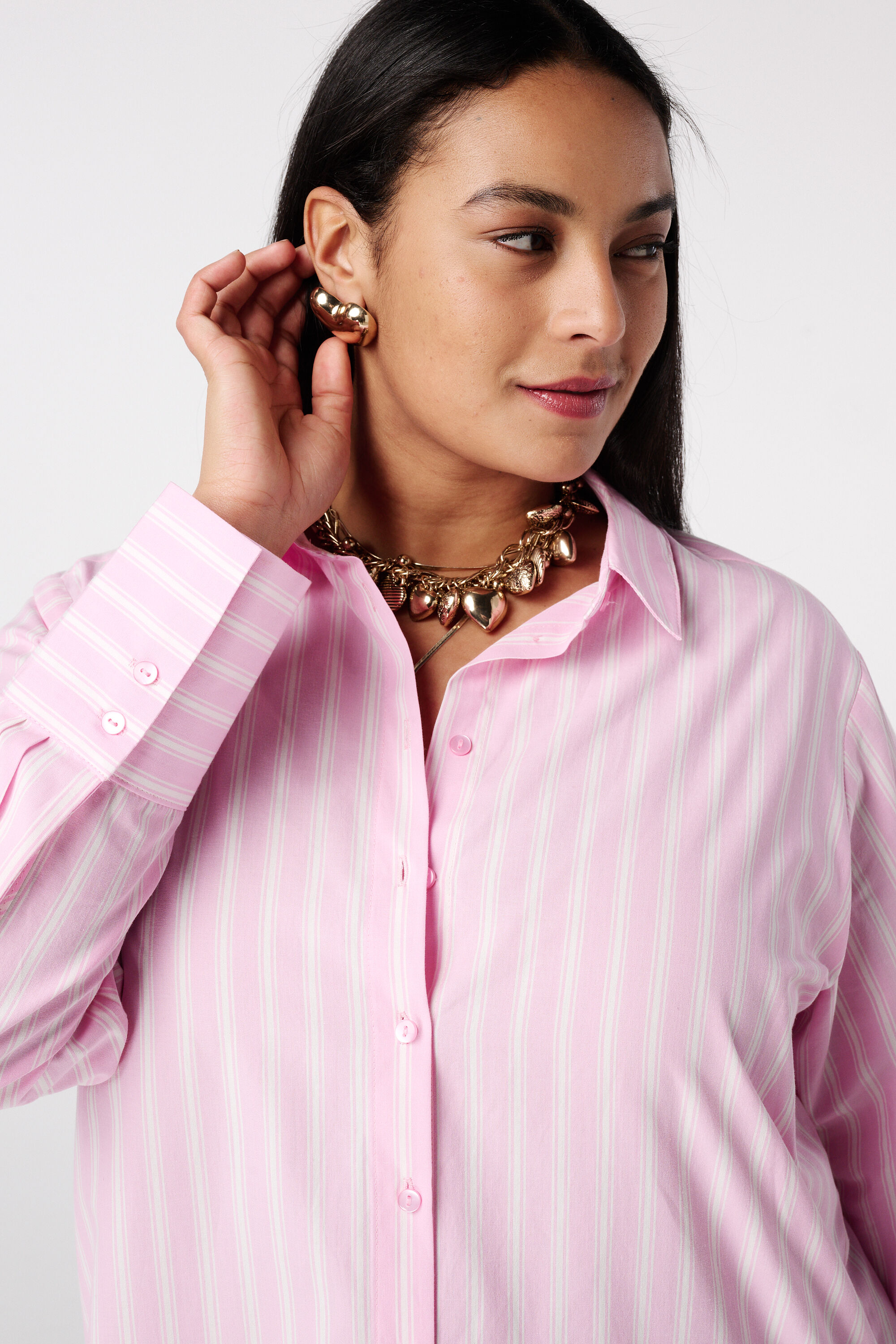 Blouse ray&eacute;e image number 4