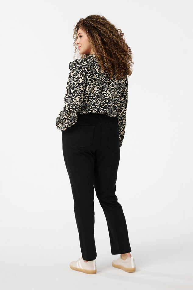 Pantalon jogger en denim image number 3