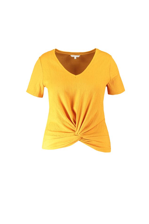 T-shirt avec détail noué image number 1