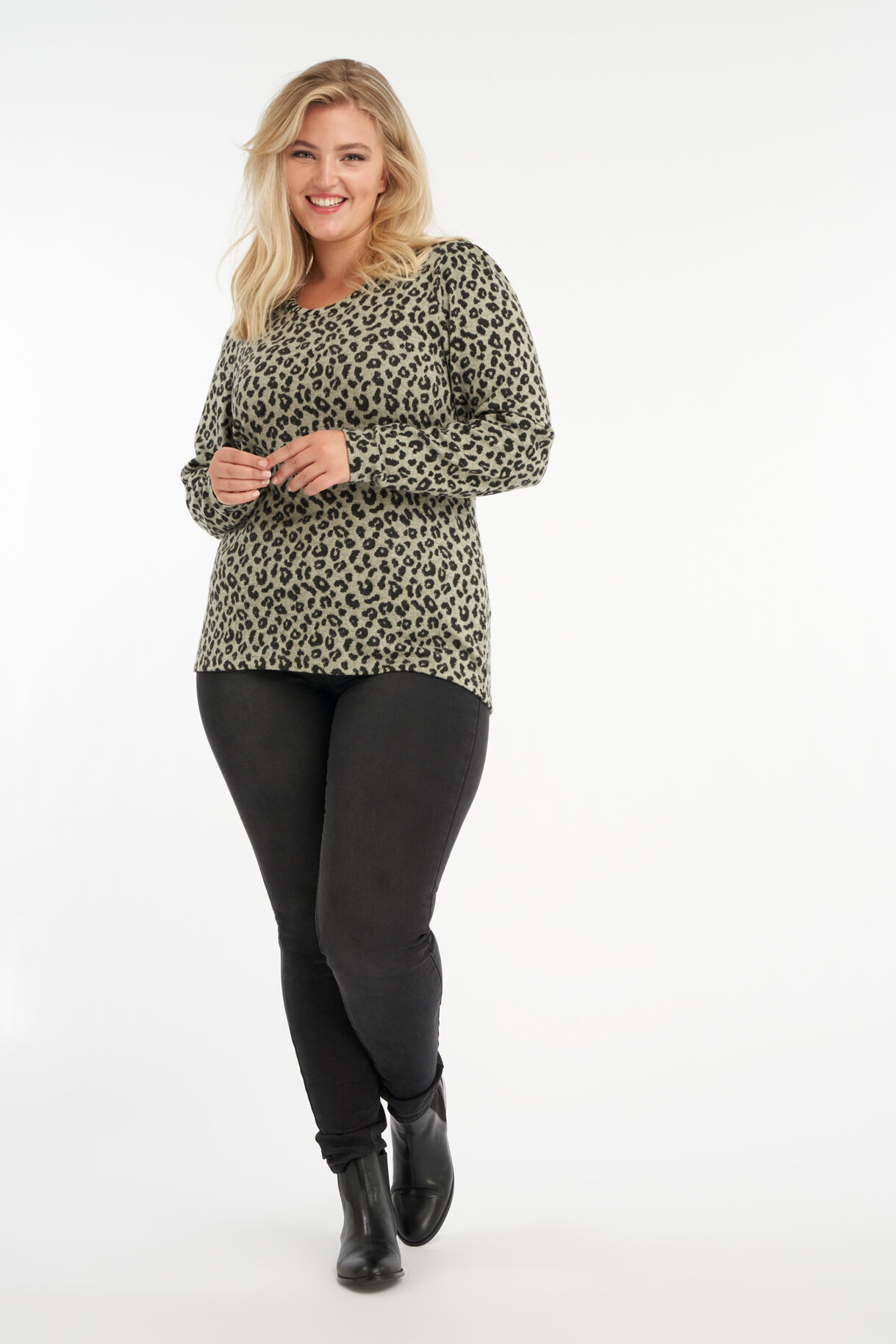 Haut &agrave; imprim&eacute; l&eacute;opard image number 5