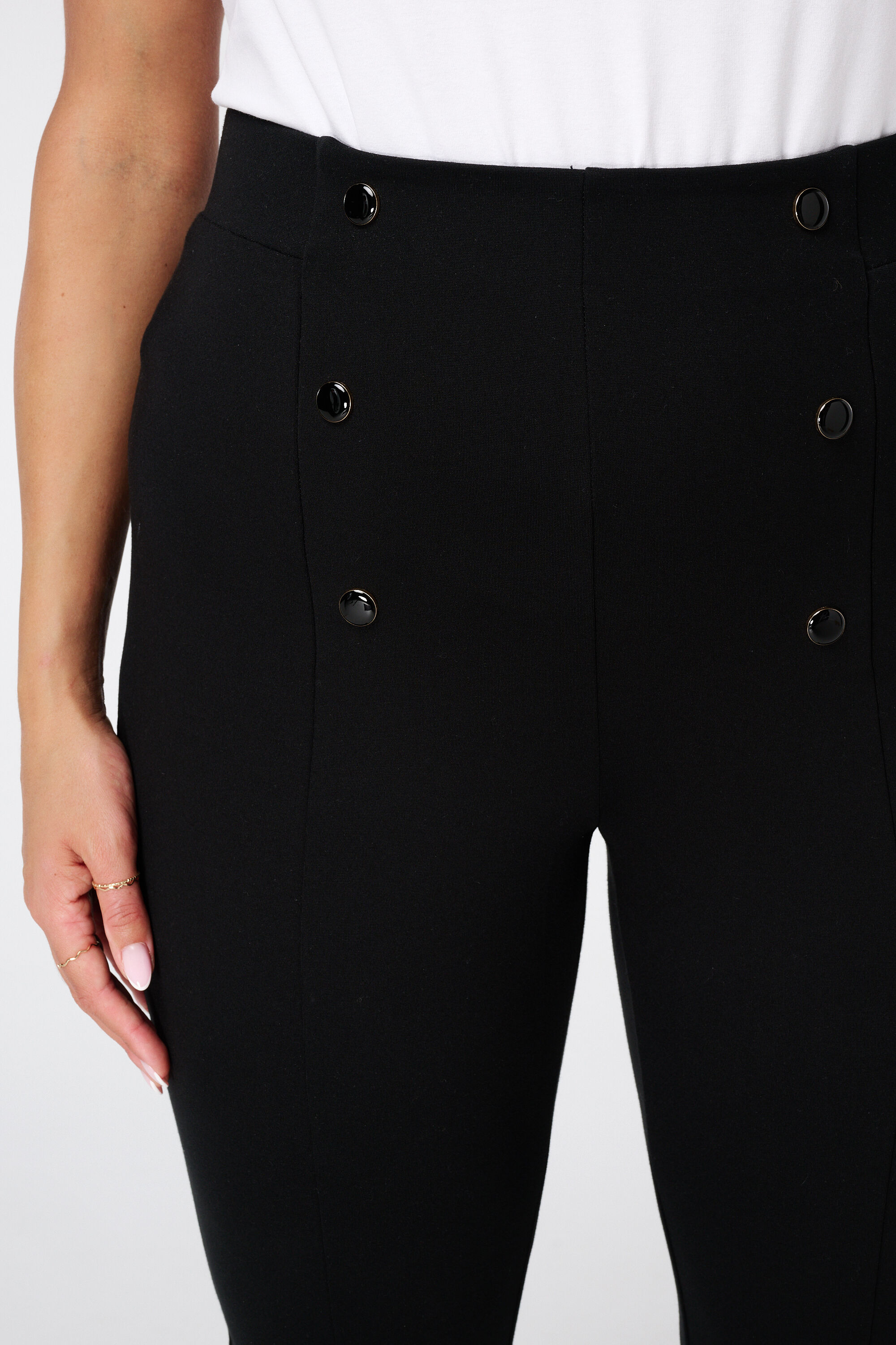 Tregging avec boutons d&eacute;coratifs image number 4